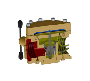 How do dome-loaded pressure regulators work?